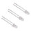 3mm White LED Light 100pcs Emitting Diode 3