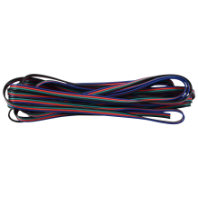 Cavo connettore a 4 pin per striscia LED RGB 3528 5050 colorato 5 m