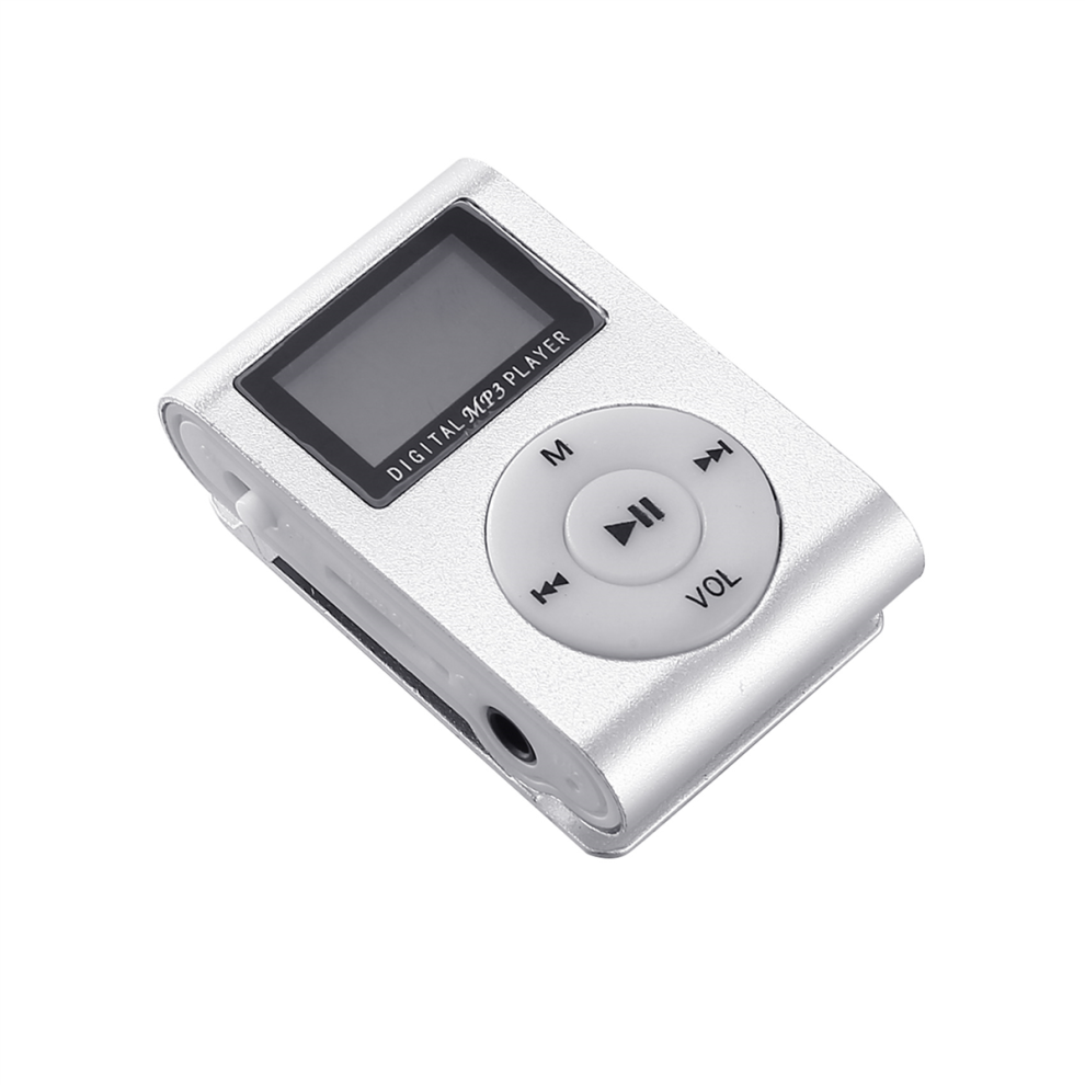 Mini Usb Clip Mp3 Player Video Screen Support 32Gb Micro-Sd Tf Card 4854061098645