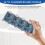 5 stuks 1A 5V Micro-USB voor lithiumbatterij-opladerbordmodule TE420 4