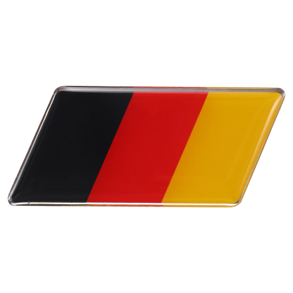 Tauoh German Flag Emblem Badge Sticker Front Grille Bumper For Car