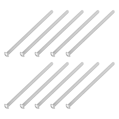Stainless Steel Button Head Screw, Hex Socket Bolts Type: / 4mm Bolt size: x 80mm Your pack quantity:10 2