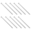 Stainless Steel Button Head Screw, Hex Socket Bolts Type: / 4mm Bolt size: x 80mm Your pack quantity:10 4