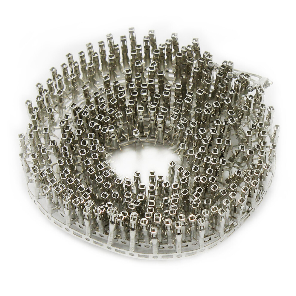 Tauoh 200Pcs 2.54Mm Pitch Female Pin Connector Jumper Wire Cable Crimp Terminal Connector(Female)