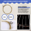6 Pcs Steel Strings Replacement for Acoustic Guitar New Silver+Brass 7
