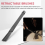 1 Paar Jazz Drum Brushes Retractable Sticks 32 cm schwarz 6