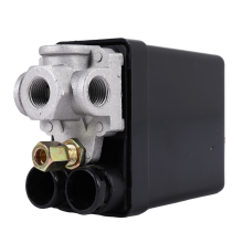 Zware luchtcompressor drukschakelaar regelklep 90 PSI -120 Zwart
