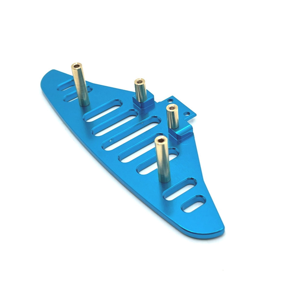 Photos - Parts for Drones & RC models For 1/14 14301 14302 14303 RC Car Upgrade Parts Front Bumper Bar Kit Blue