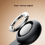 6PCS Magnetic Cable Management Ties Wire Organizer Holder Adjustable Hook Loop Straps for Home Black 6