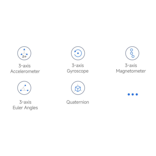 10-DOF ROS IMU (A) Sensor UART ARM 32 Processor BLE 5.3 Bluetooth / Accelerometer Gyroscoop Magnetometer 2