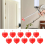 10pcs Flat Fan Nozzle Foam Sprayer Spraying 5