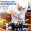Rechargeable Electric Salt and Pepper Grinder, Adjustable Grinder Silver 7