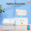2 pezzi ZigBee Tipo-C Ripetitore Amplificatore Extender per Smart Life Gateway Home Devices Assistant 11