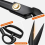Fabric Scissors Professional, 8Inch Heavy Duty Sewing Tailor for Cutting Leather 3