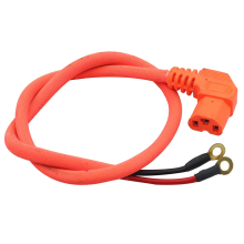 For Citycoco Power Adapter Connector Cable Charging Socket Lengthened Elbow for Electric Scooter Parts,A