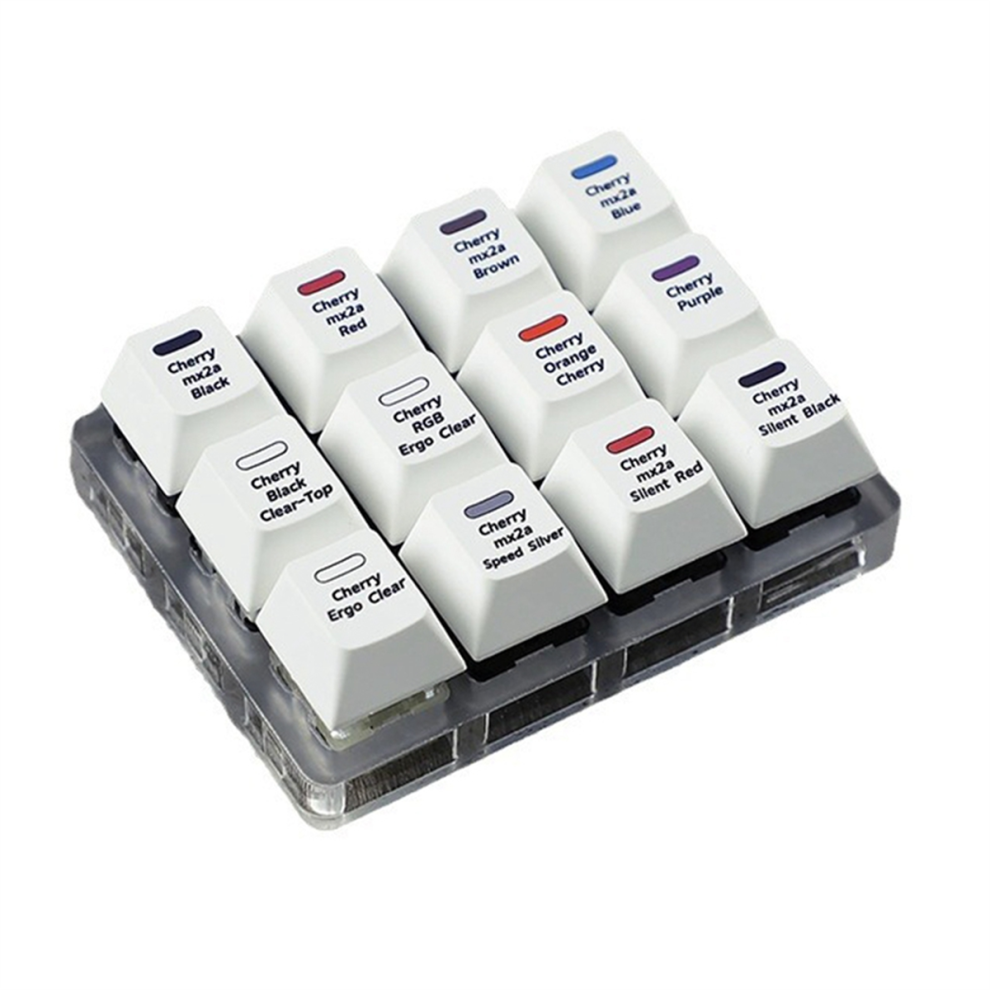 Cherry Mx2a Key Switch Tester 12-Key Mechanical Keyboard Sampler Testing Tool For 4854061022824