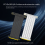 L-Z3 GPU Vertical Mounting Bracket Kit, PCIe 4.0 X16 Riser Cable 200mm, Graphics Card Steering Black 4