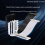L-Z3 GPU Vertical Mounting Bracket Kit, PCIe 4.0 X16 Riser Cable 200mm, Graphics Card Steering Black 6