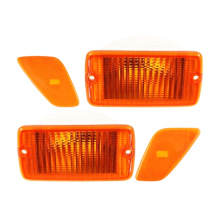 Carcasas para luces de giro y luces de posición laterales del parachoques delantero de coche TJ (1997-2006)