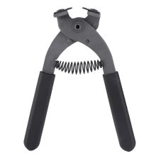 17 cm ręczne szczypce ze stali węglowej, ciche, do dziurkowania skóry, 4 mm (4 zęby)