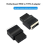 Motherboard USB2.0 9PIN Male to Type-E Female Adapter TYPE-E Interface Header 4