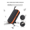 Custodia portatile per microfono PartyBox - Organizer da viaggio rigido antigraffio per wireless e accessori B 6
