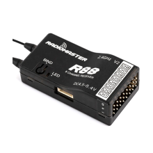Rango de frecuencia del receptor R88 V2: 2400-2483,5 MHz