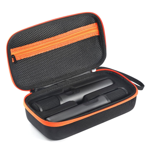 Custodia portatile per microfono PartyBox - Organizer da viaggio rigido antigraffio per wireless e accessori B 1
