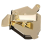 Upgraded Multi-Purpose Magnetic Guide for Sewing Machine,Universal Gold 1PCS 2