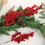 Artificial Ornamental Berries DIY Holiday Ornaments Simulation Berry String Home Decorative 4