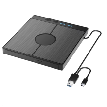 Externes optisches Laufwerk Blue Ray Tragbarer Blu-ray-Player CD-Brenner-Lesegerät für PC-Laptop