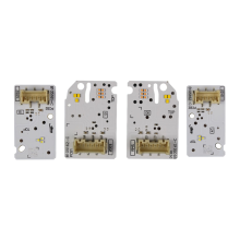 Chip de placa de faros LED de 4 piezas para F40 F44 2019-2023, módulo DRL Angel Eye amarillo 63119448115, 63119448116