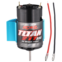 550 Brushed Motor with Heat Sink for 1:10 RC Crawler Axial SCX10 AXI03007 JL 90046 Slash TRX4 TRX6 21T