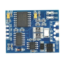 Módulo convertidor de interfaz aislada TTL UART a RS485 de 3,3 V y 5 V, puerto serie de un solo chip, industrial