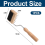 Gooseneck Webbing Stretcher Upholstery Tool, Wood Handle Puller Stretcher, Carpet Canvas Stretching Tool 4