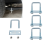 4 Pack Leaf Spring Clamp Kit Fits Springs Up Locks Together for Stabilizing Provides Better M 1