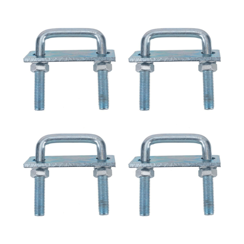 4 Pack Leaf Spring Clamp Kit Fits Springs Up Locks Together for Stabilizing Provides Better M 2