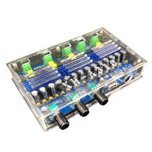 XH-A310 Bluetooth 5.0 Amplifier Board TPA3116D2 4 Channel Digital Power Audio AMP Dual Bass Subwoofer Home Theater