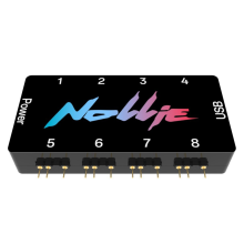 8-poorts 5V 3PIN adresseerbare ARGB-controller ondersteunt SignalRGB OpenRGB-voeding voor uitgebreide moederbordinterface