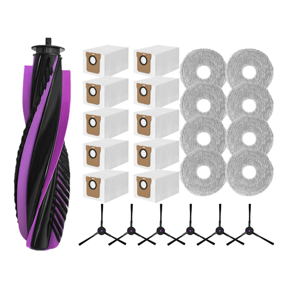 25Pcs For P20 Pro Robot Vacuum Cleaner Replacement Accessories Main Side Brush Mop Cloth Dust Bag 4854061026570