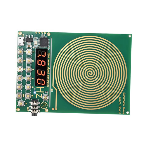 DC5V Micro-USB 0.01Hz-99999Hz Adjustable Frequency 7.83HZ Wave Generator Sine Without Shell 2