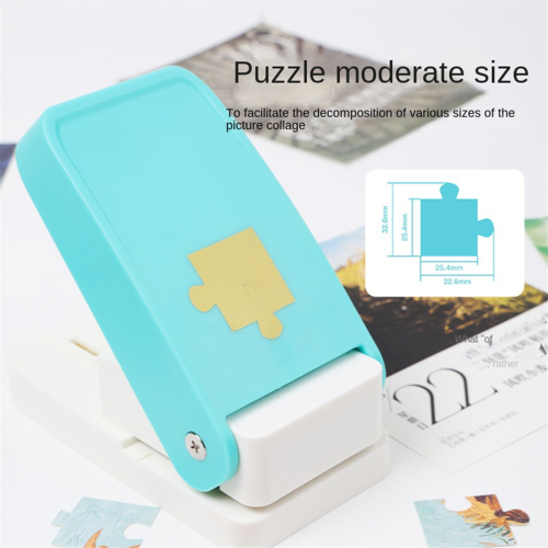 Puzzle Punch DIY Jigsaw Piece Cutter for Personalized Custom Photo Making Tool 2