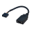 Kabel USB 9PIN do panelu przedniego typu C, adapter TYPE-E KEY-A 2