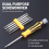 12-in-1 Screwdriver Multibit with Magnetic Bit Holder Includes Flat Head, , Hex,Square, and Y Driver 7
