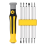 12-in-1 Screwdriver Multibit with Magnetic Bit Holder Includes Flat Head, , Hex,Square, and Y Driver 2