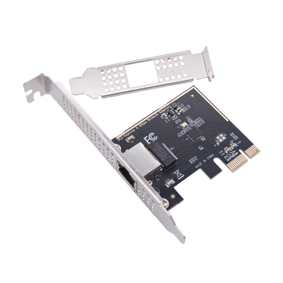 2.5G Pcie Network Card Pci-E To Rj45 Gigabit Ethernet Adapter Rtl8125bg Chip 10/100/1000M/2.5G Lan For Desktop 4854061025757