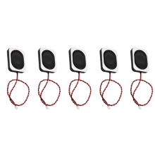 5 stuks 4 Ohm 3W holteluidsprekers, vierkant, kleine notebookcomputer, ultradunne doos