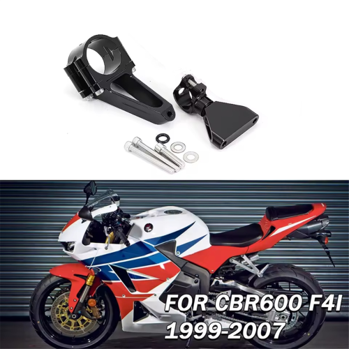 Adjustable Steering Stabilizer Damper Mounting Bracket Support Kit for CBR600 600 F4i 1999-2007 2