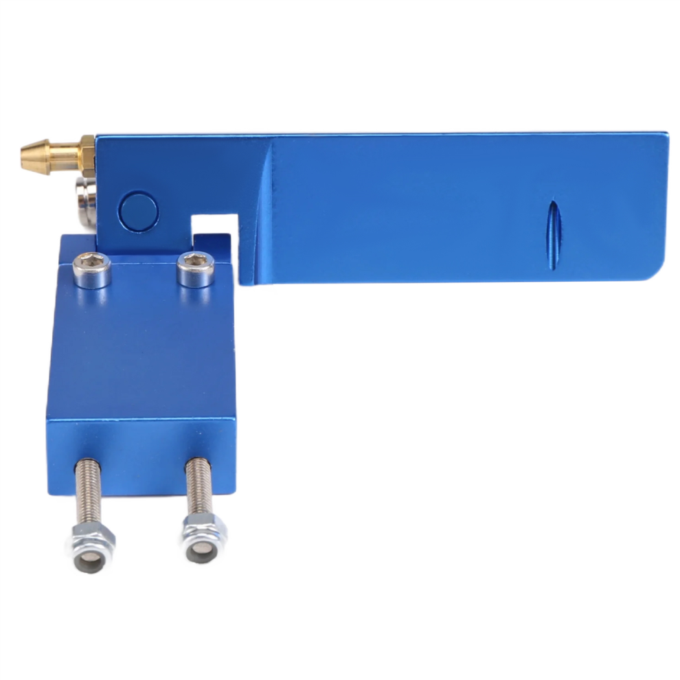 Rc Boat Aluminium Alloy 75Mm Metal Suction Water Rudder For Remote Control Boats Blue 4854061035732