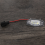 2 pezzi di luce targa a LED per auto per Accord nera 10